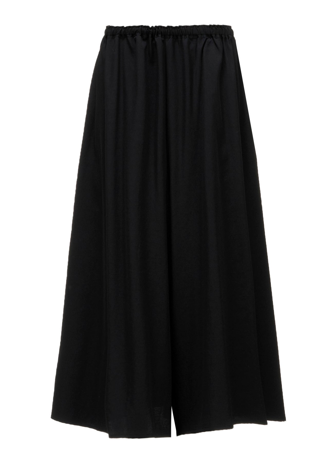 GABARDINE GATHERED SKIRT PANTS