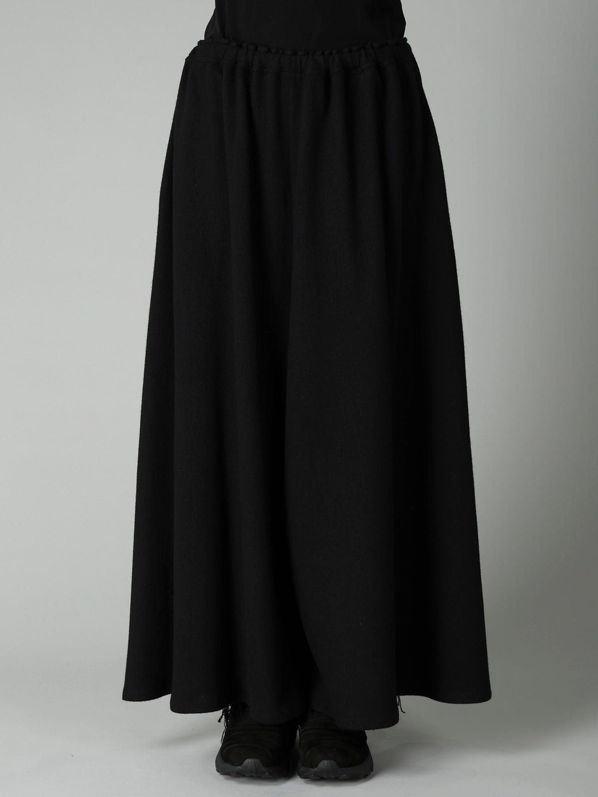SOFT WOOLEN 1/14 SINGLE GATHERED SKIRT PANTS