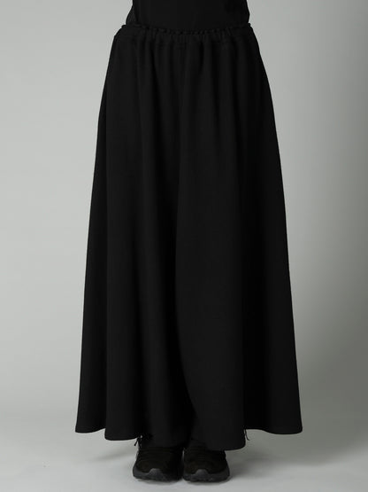 SOFT WOOLEN 1/14 SINGLE GATHERED SKIRT PANTS