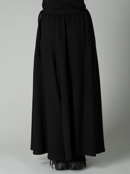 SOFT WOOLEN 1/14 SINGLE GATHERED SKIRT PANTS