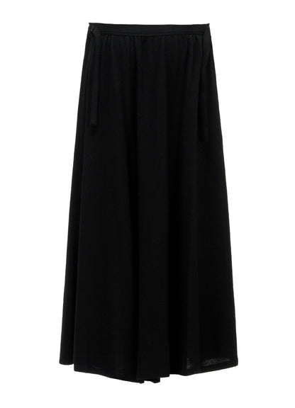 SOFT WOOLEN 1/14 SINGLE GATHERED SKIRT PANTS