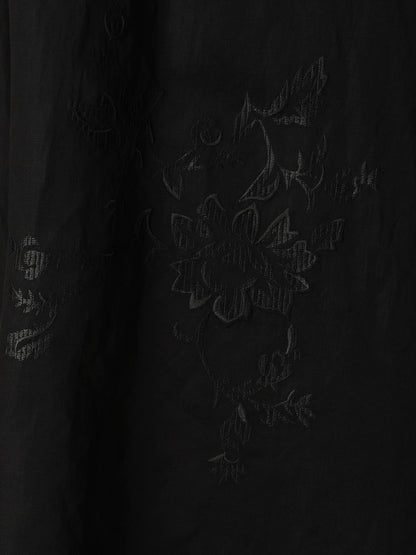 Li/Cu TWILL GATHERED SKIRT PANTS