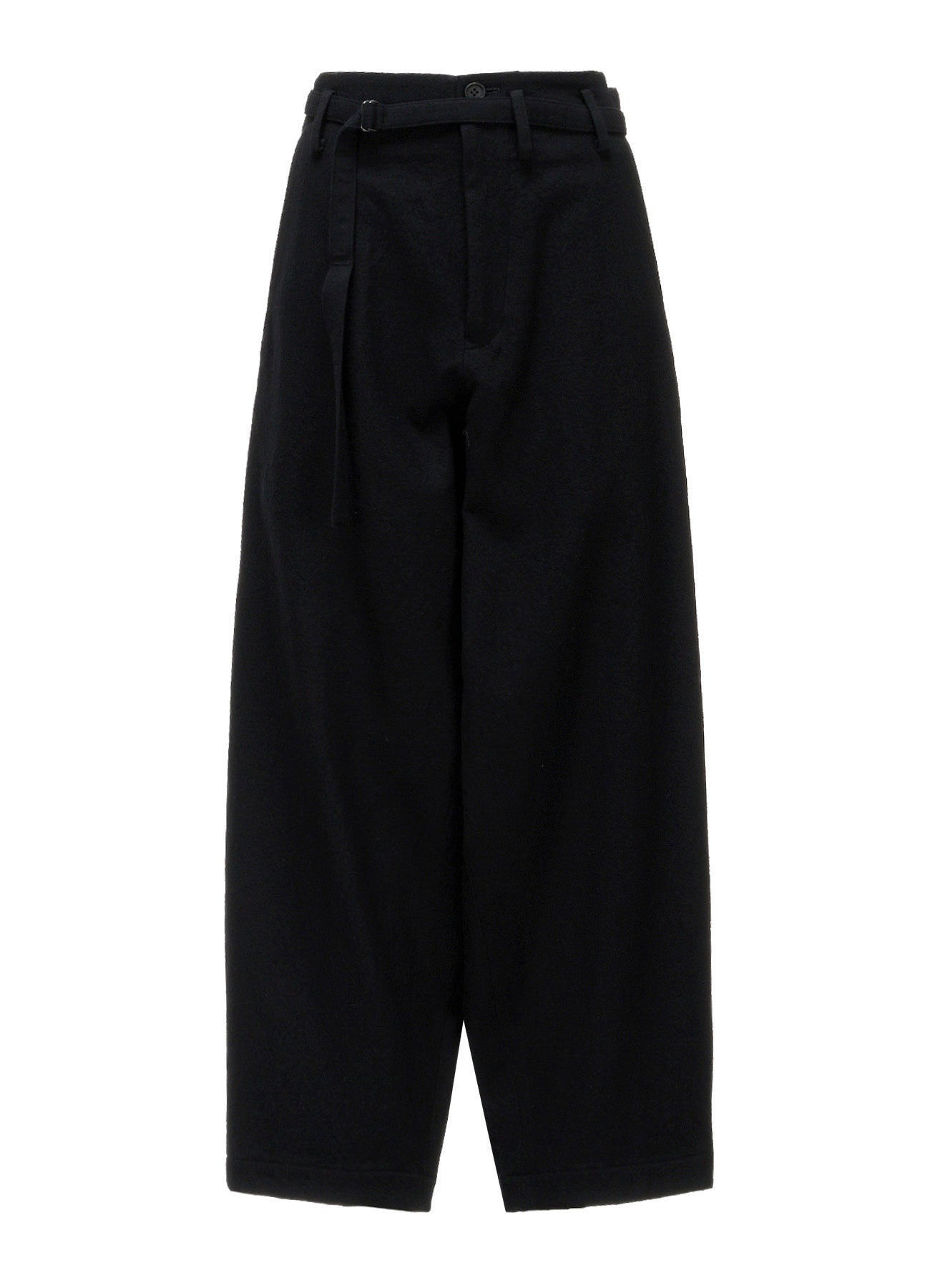 MILLED GABARDINE W BELT DETAIL PANTS – THE SHOP YOHJI YAMAMOTO