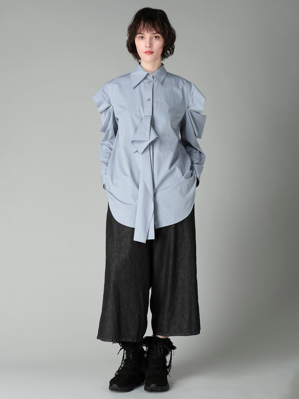 8OZ UNEVEN YARN DENIM B BASIC PANTS