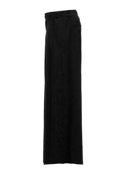 Ta/Pe CREPE DE CHINE SUSPECDERS PANTS