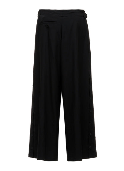 Ta/Pe CREPE DE CHINE SUSPECDERS PANTS