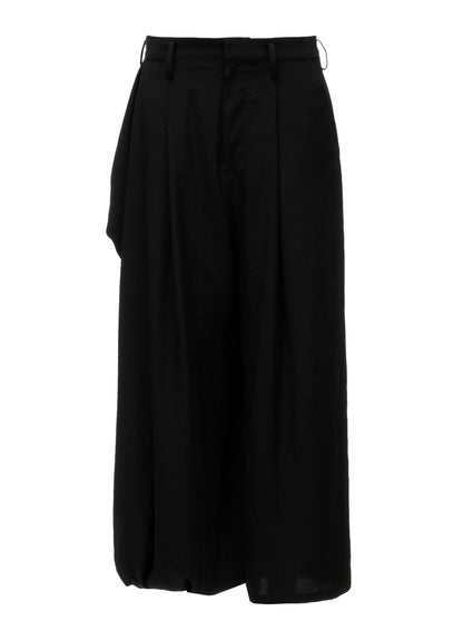 Ta/Pe CREPE DE CHINE TUCK PANTS