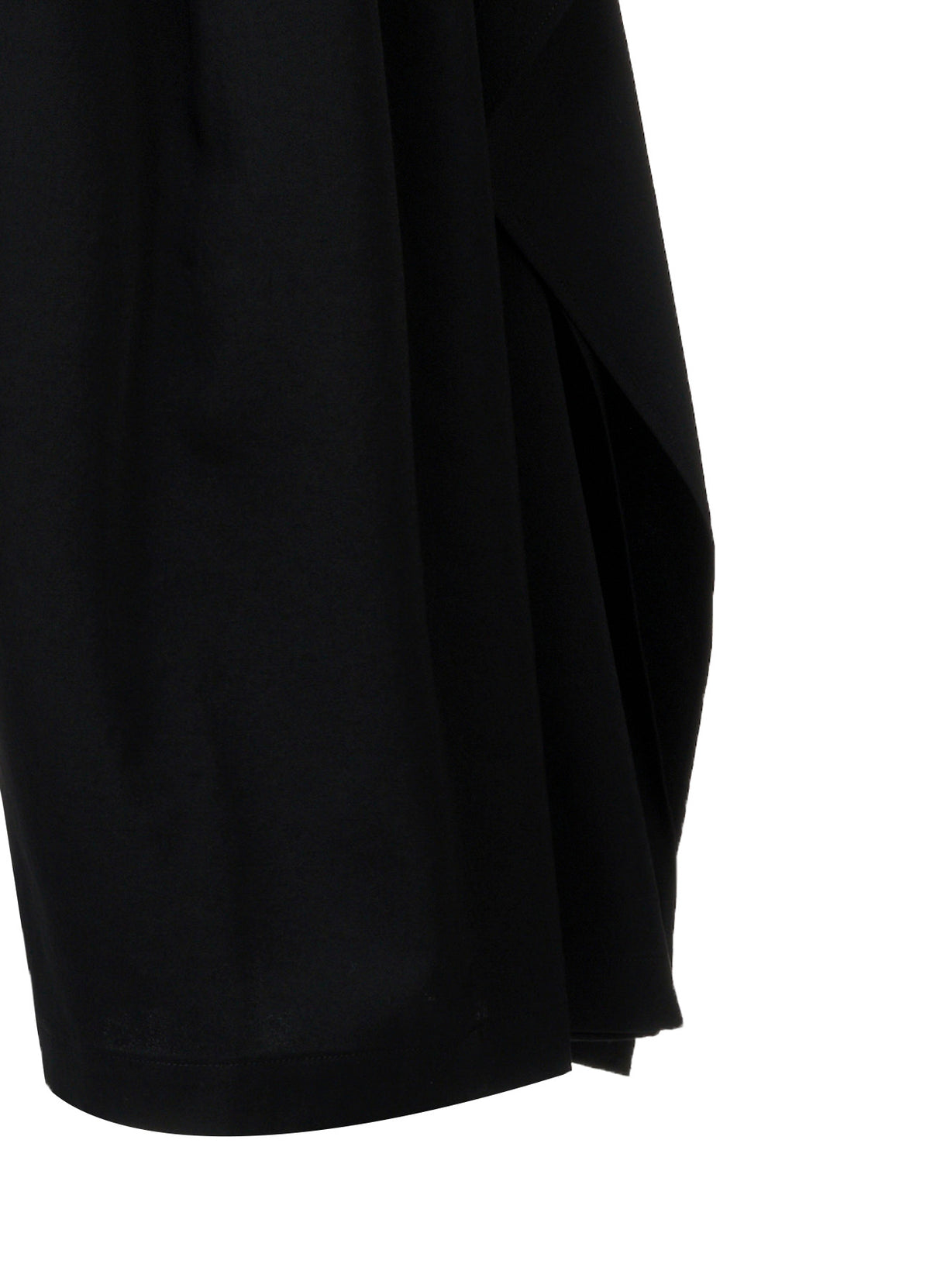 WOOL GABARDINE SUSPENDERS PANTS