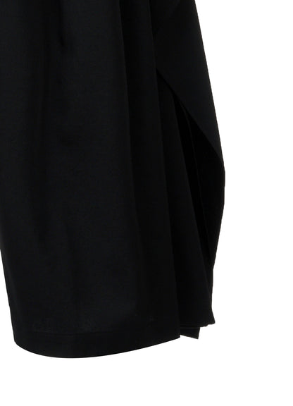 WOOL GABARDINE SUSPENDERS PANTS