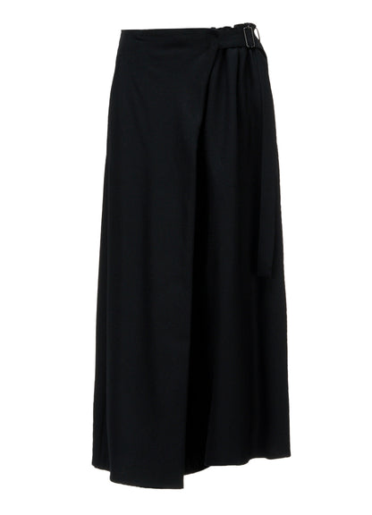 W/SAXONY R WRAP SKIRT PANTS B