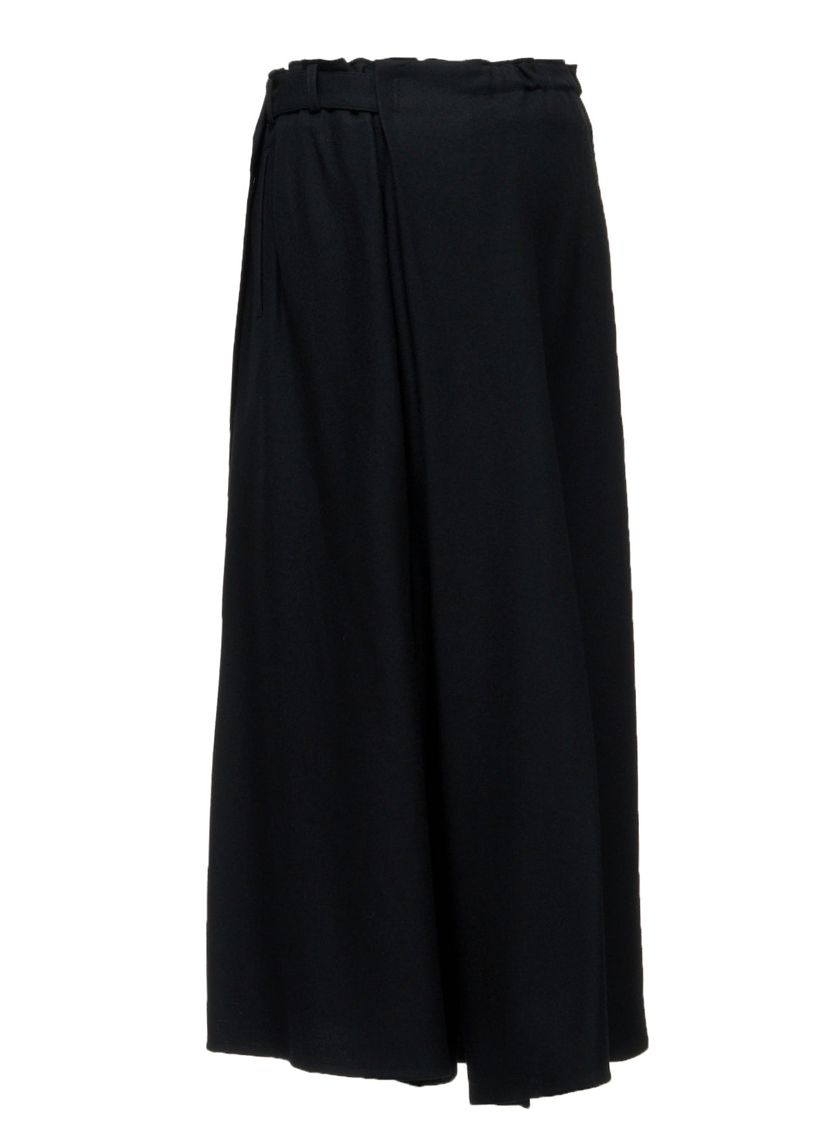 W/SAXONY R WRAP SKIRT PANTS B