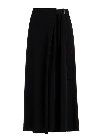 Ta/Pe CREPE DE CHINE R WRAP SKIRT PANTS B