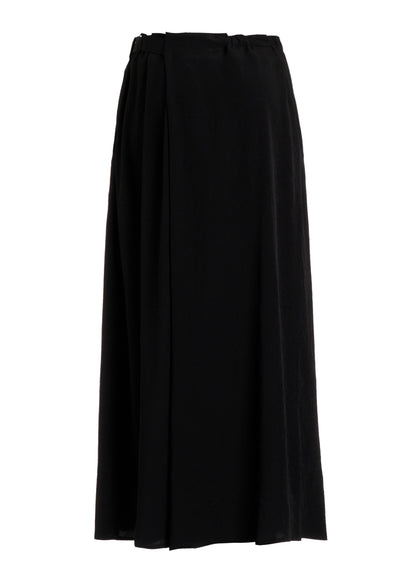Ta/Pe CREPE DE CHINE R WRAP SKIRT PANTS B