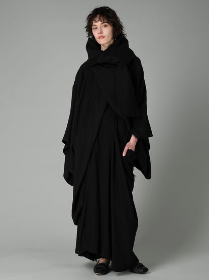 Ry/C SERGE R SLIT LAYERED SKIRT