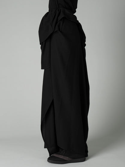 2/72 WOOL VIYELLA F DRAPED WRAP SKIRT