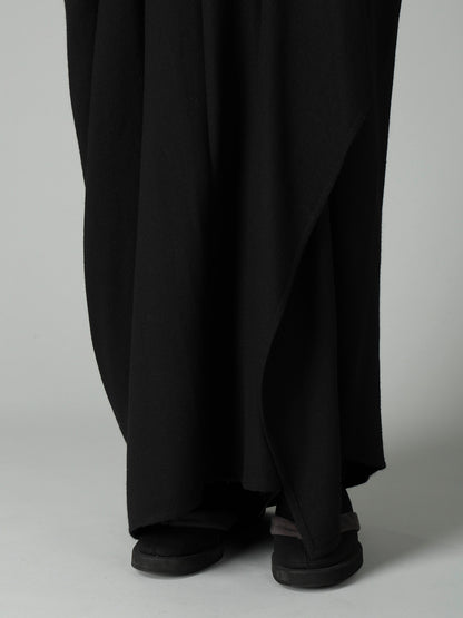 2/72 WOOL VIYELLA F DRAPED WRAP SKIRT