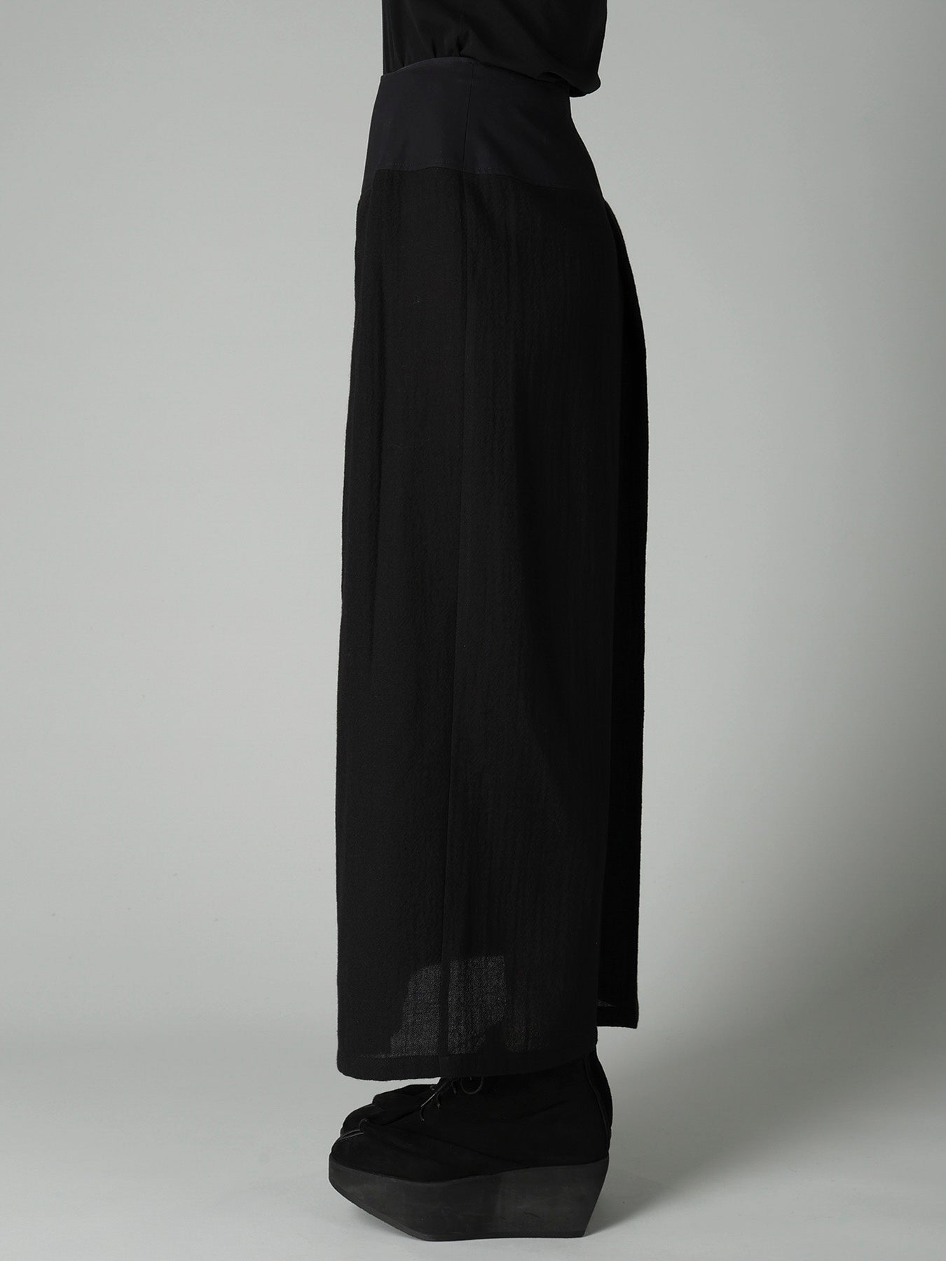 SOFT WOOL L UNDER SKIRT FOR KIMONO