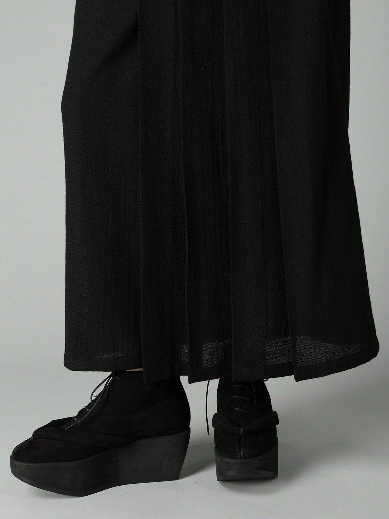 SOFT WOOL L UNDER SKIRT FOR KIMONO