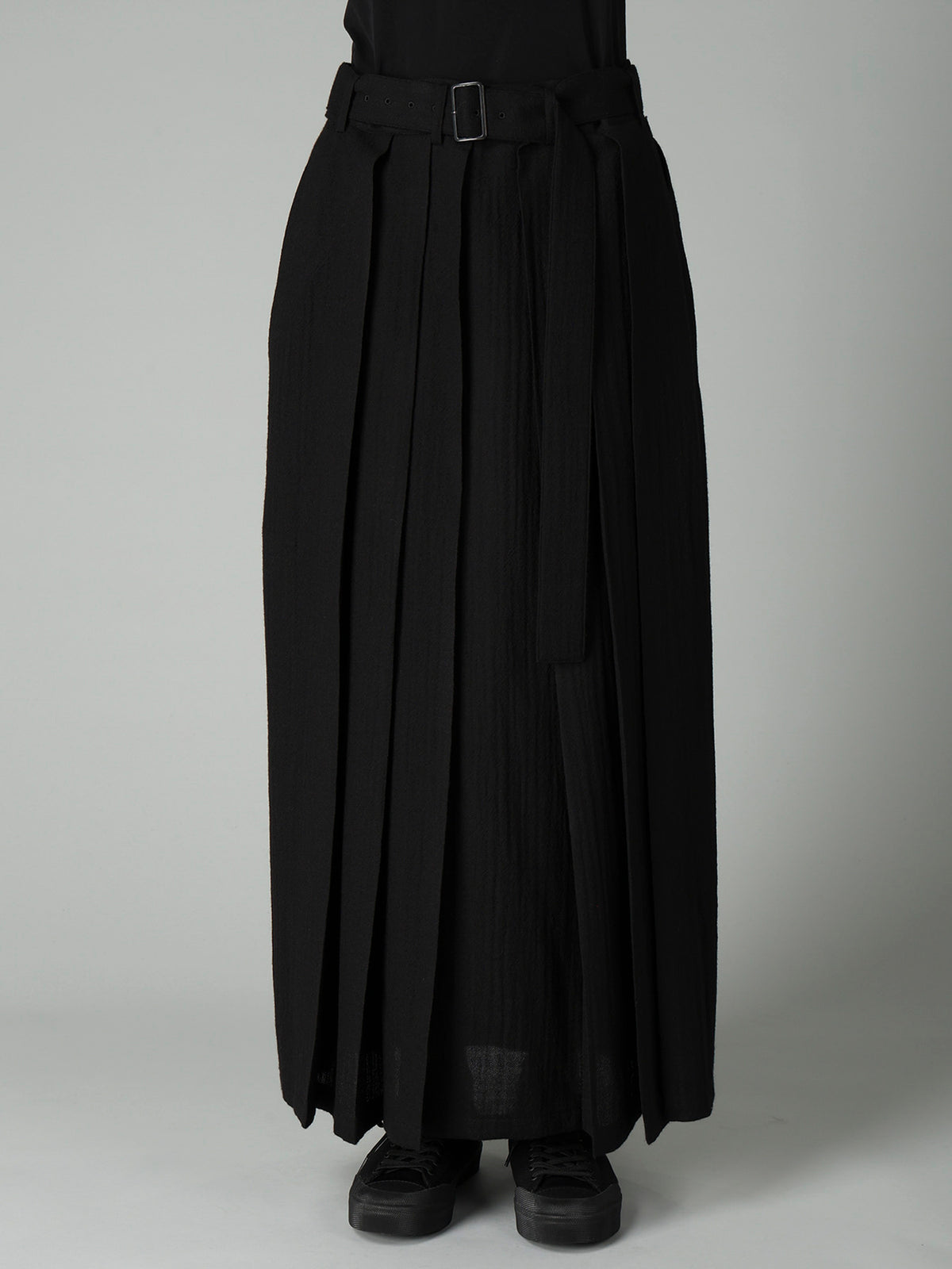 SOFT WOOL HAKAMA SKIRT