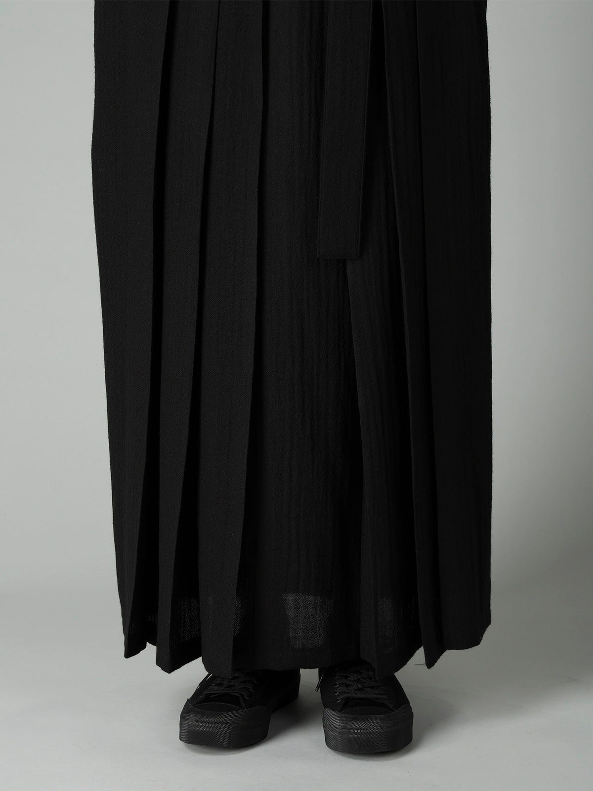SOFT WOOL HAKAMA SKIRT