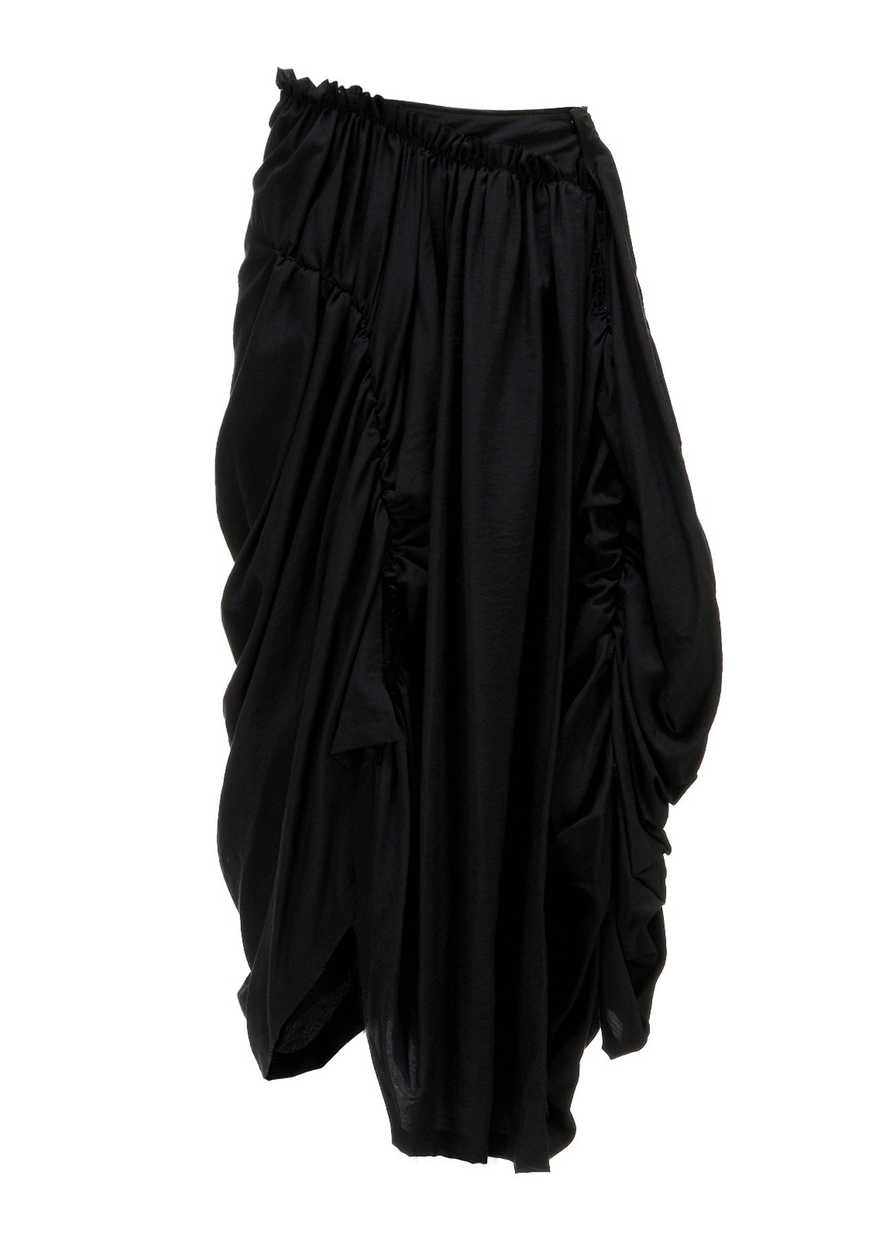 Ry/Si/Ny VOILE PANELED GATHER SKIRT