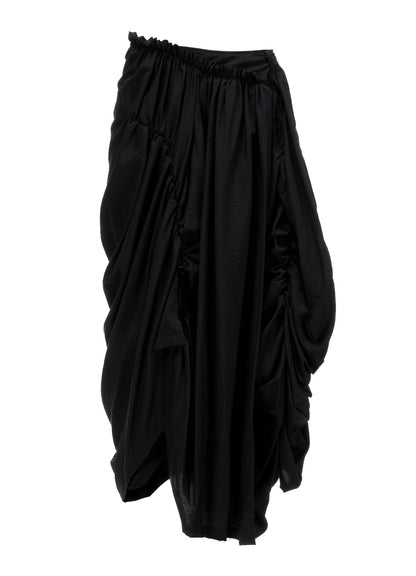 Ry/Si/Ny VOILE PANELED GATHER SKIRT
