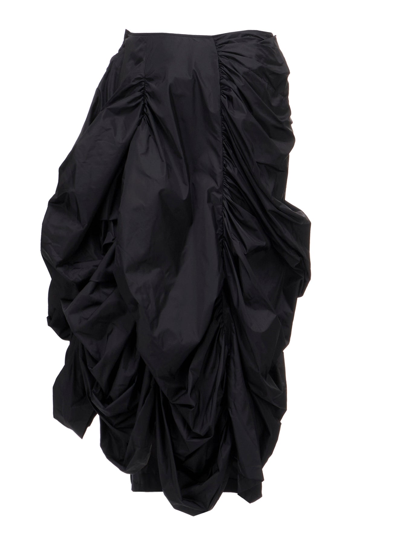 Ny TAFFETA PANELED GATHER SKIRT