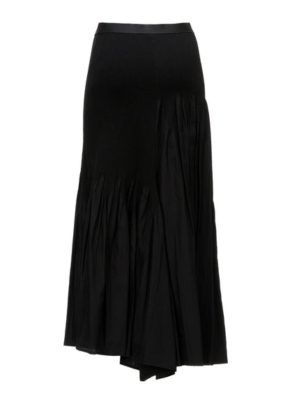 SHIRRED SKIRT