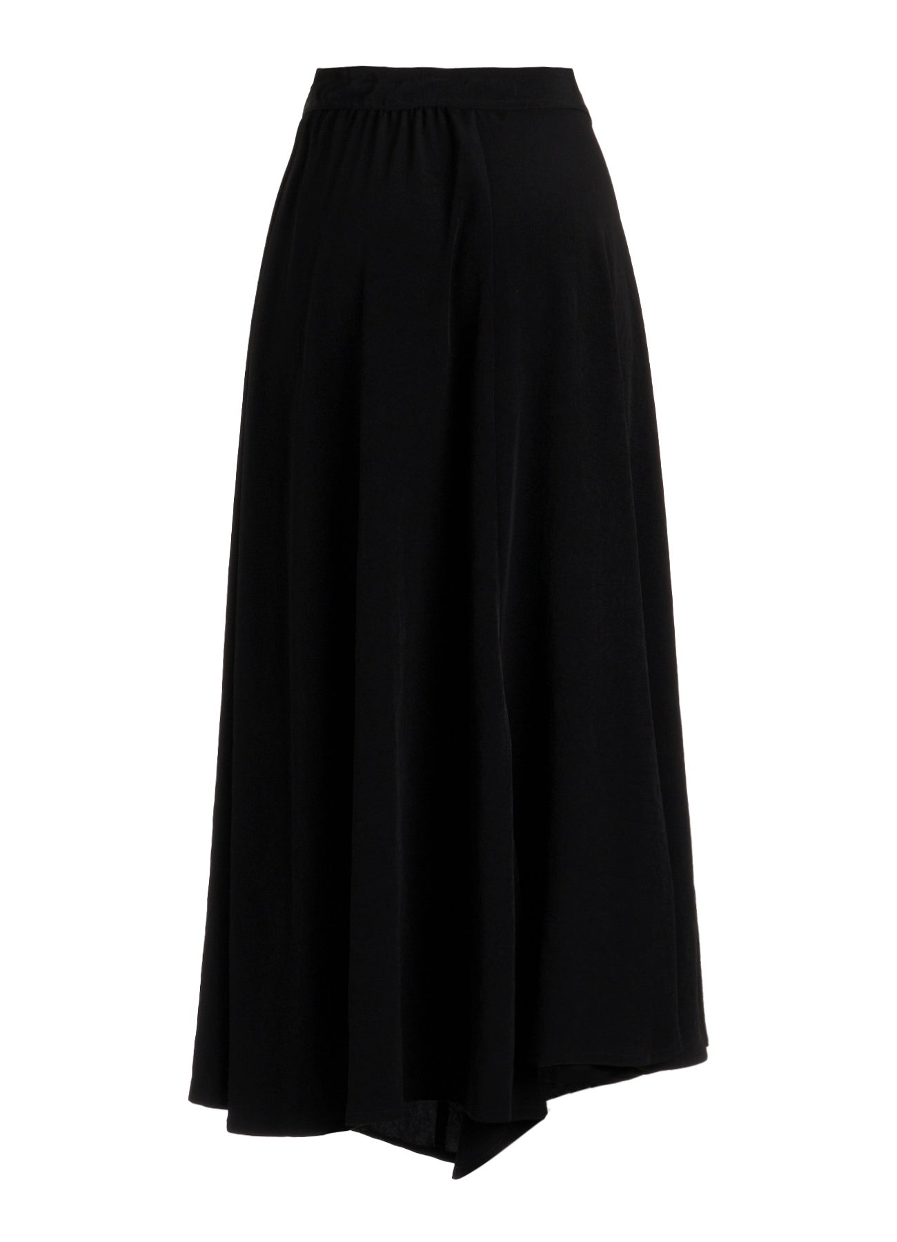 Ta/Pe CREPE DE CHINE L GATHERED FLARE PANTS