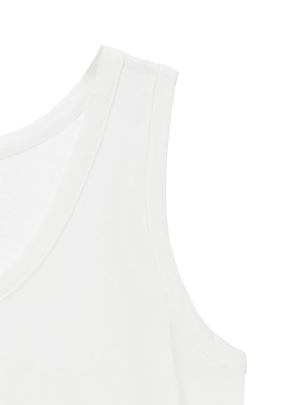 80/-HIGH TWISTED SINGLE JERSEY TANK TOP