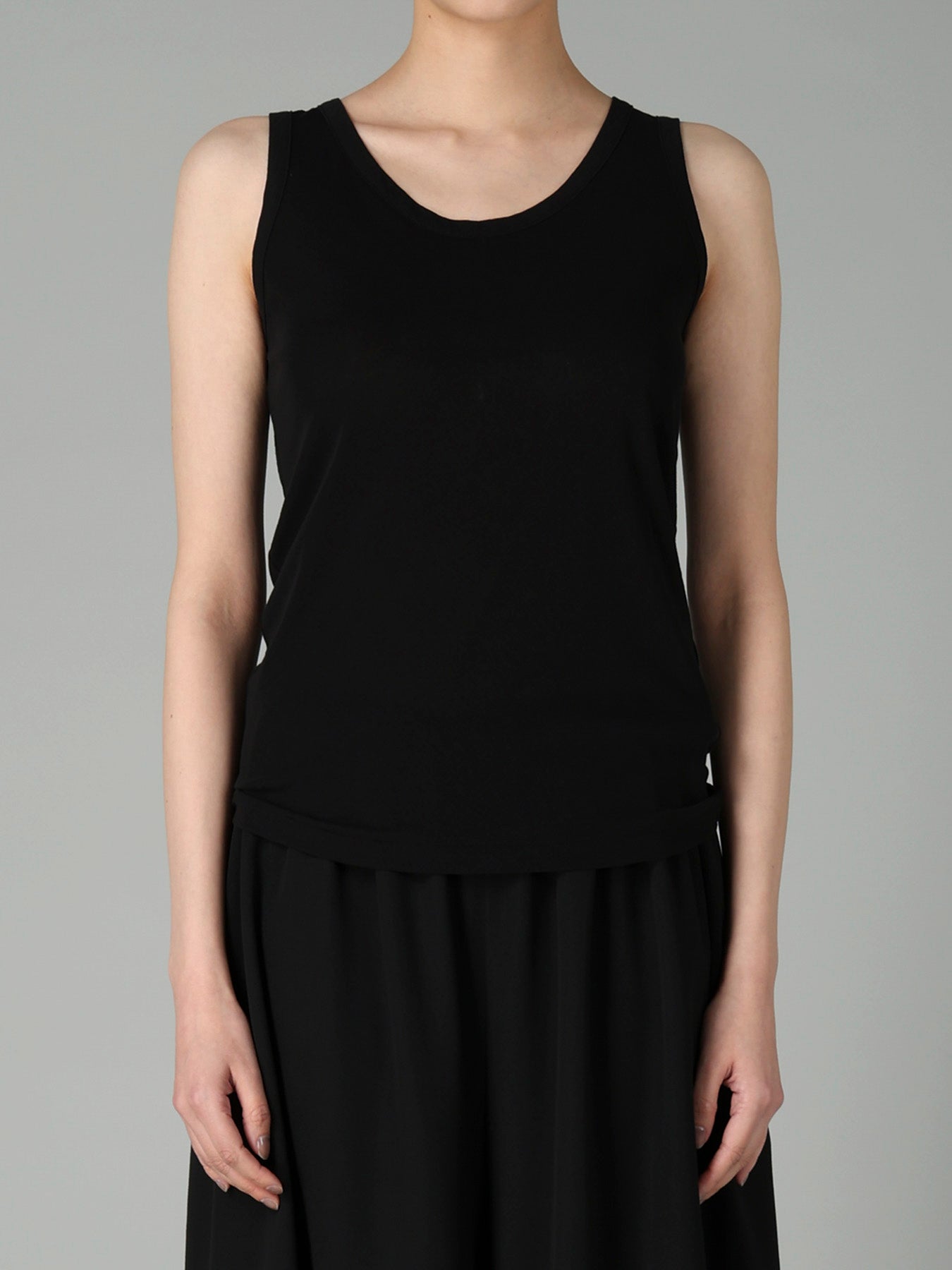 80/-HIGH TWISTED SINGLE JERSEY TANK TOP