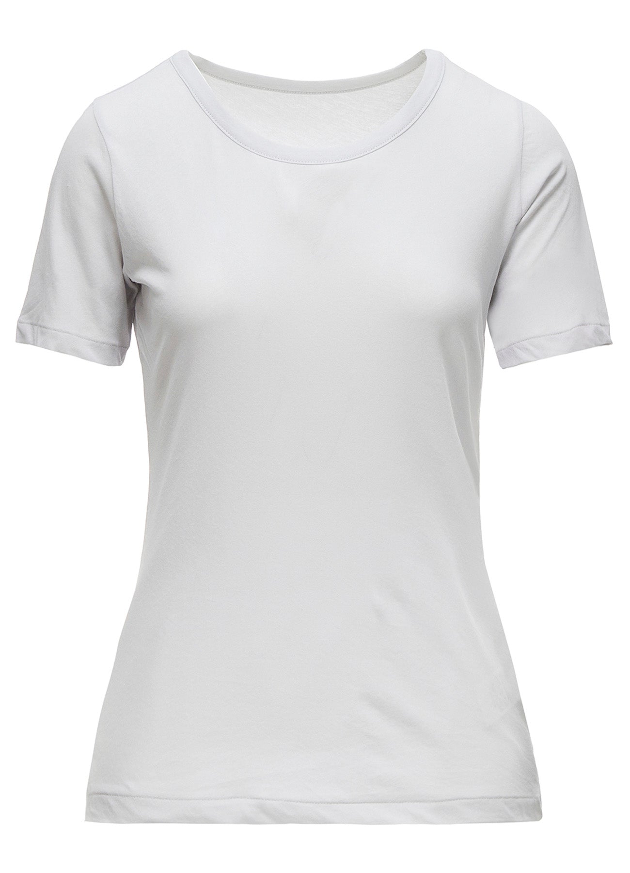 80/-HIGH TWISTED SINGLE JERSEY SHORT SLV ROUND NECK T
