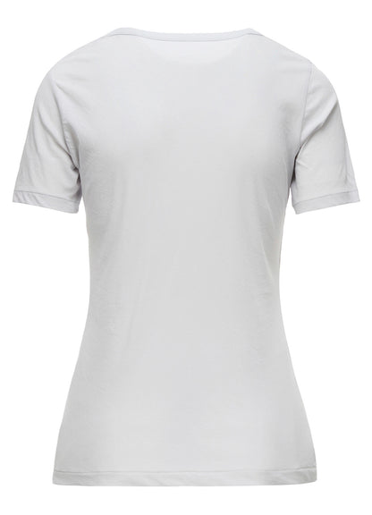 80/-HIGH TWISTED SINGLE JERSEY SHORT SLV ROUND NECK T