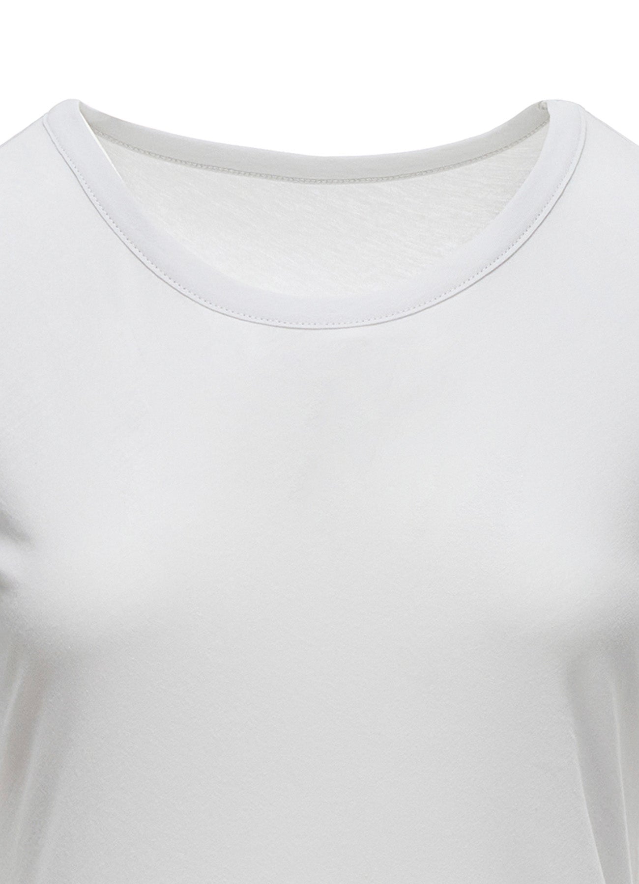 80/-HIGH TWISTED SINGLE JERSEY SHORT SLV ROUND NECK T