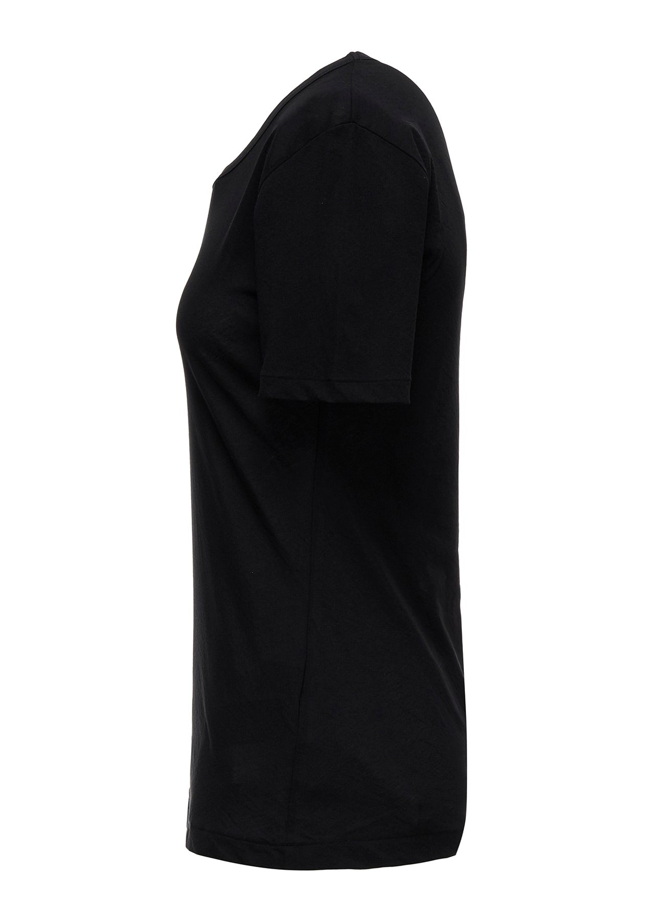 80/-HIGH TWISTED SINGLE JERSEY SHORT SLV ROUND NECK T