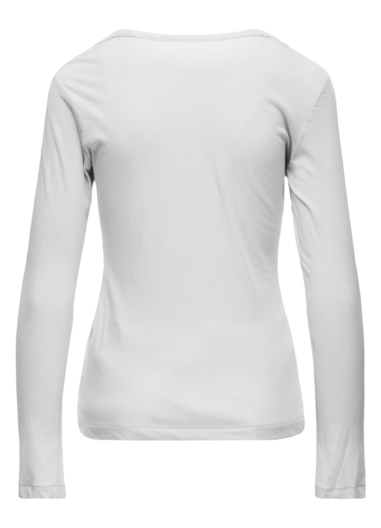 80/-HIGH TWISTED SINGLE JERSEY LONG SLV ROUND NECK T