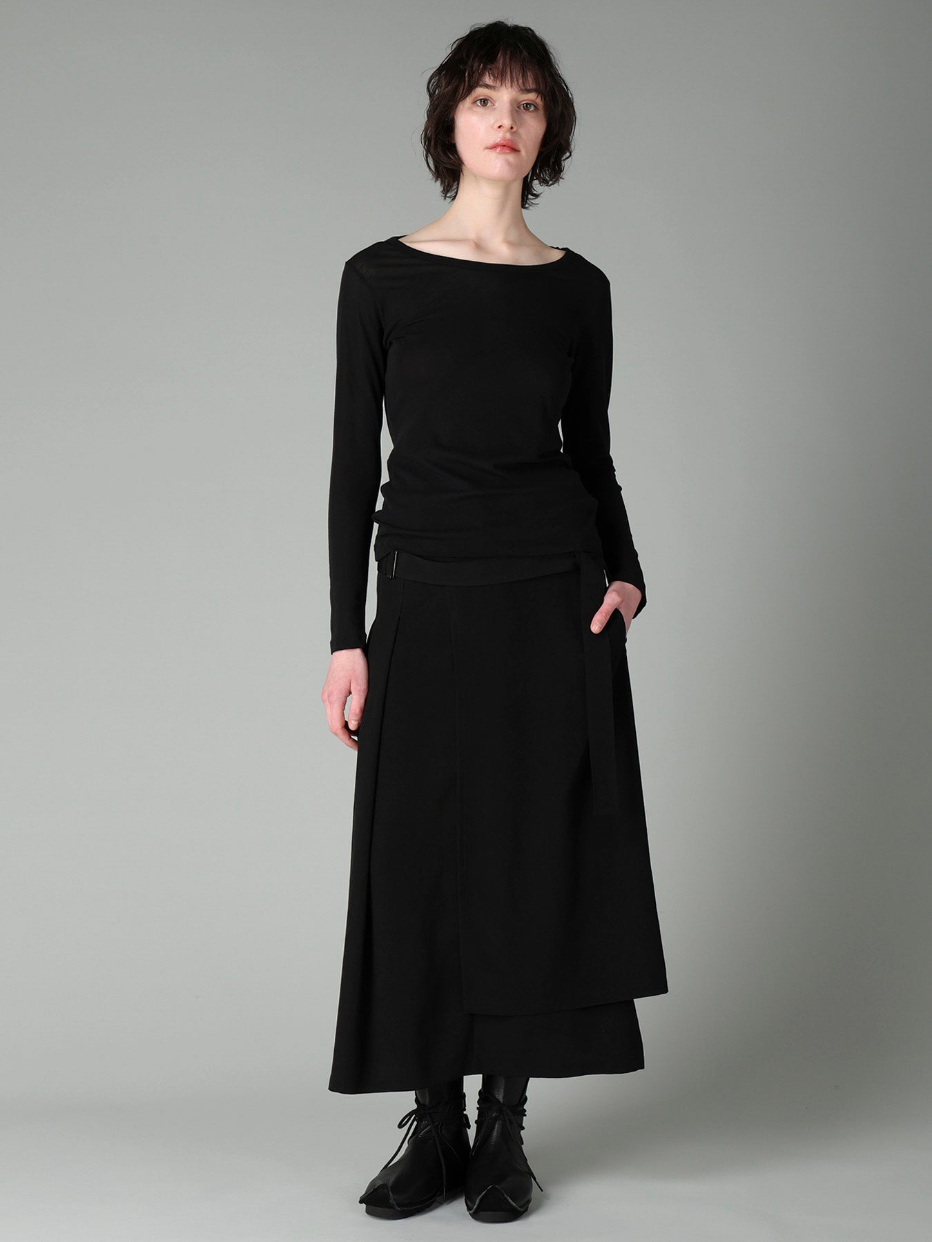 80/-HIGH TWISTED SINGLE JERSEY LONG SLV ROUND NECK T – THE SHOP