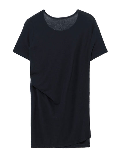 HIGH TWISTED RIB WAIST GATHERED SHORT SLV T