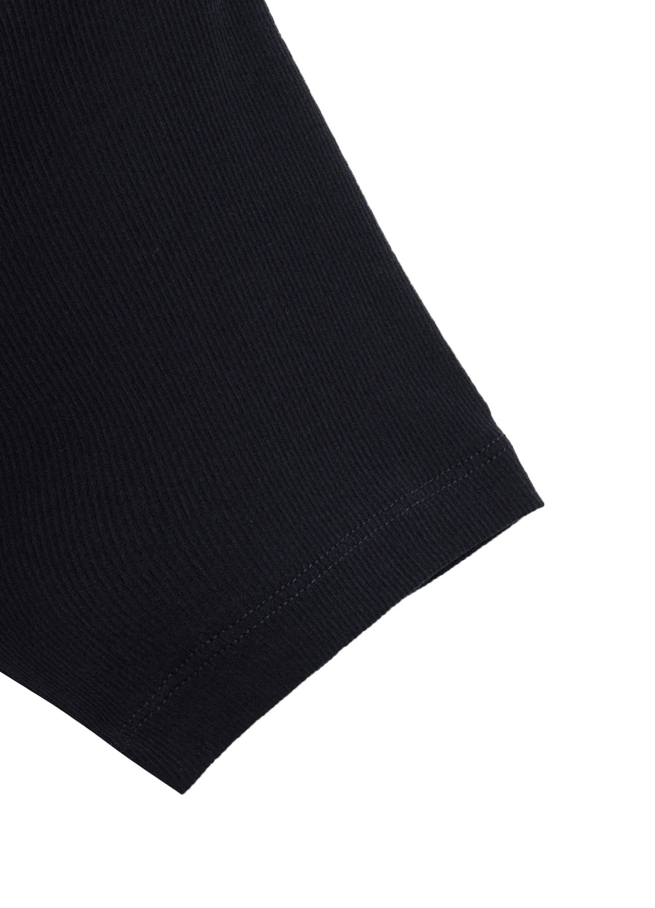 HIGH TWISTED RIB WAIST GATHERED SHORT SLV T