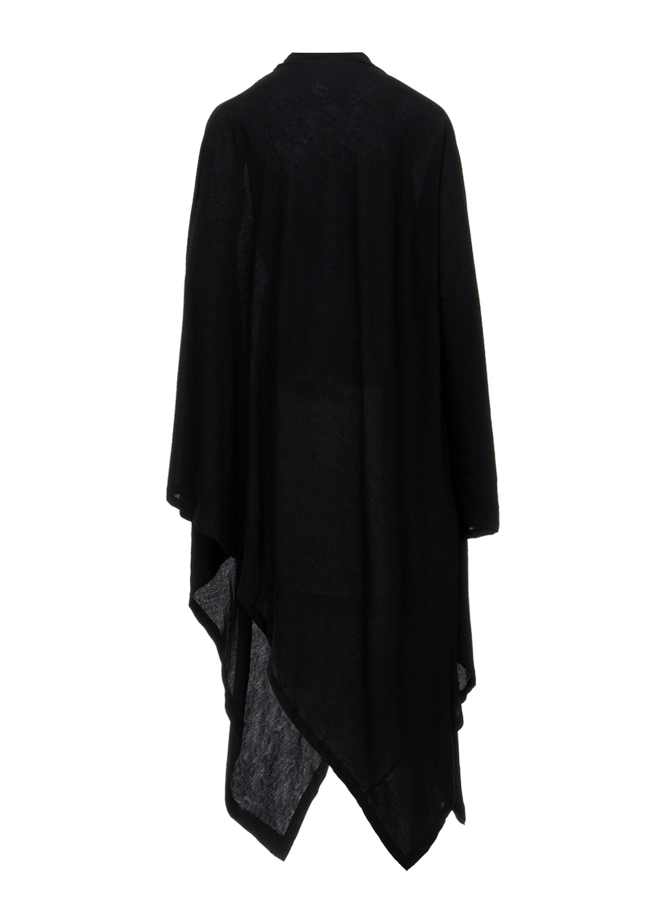 HIGH TWISTED SINGLE JERSEY DRAPED LONG CADIGAN