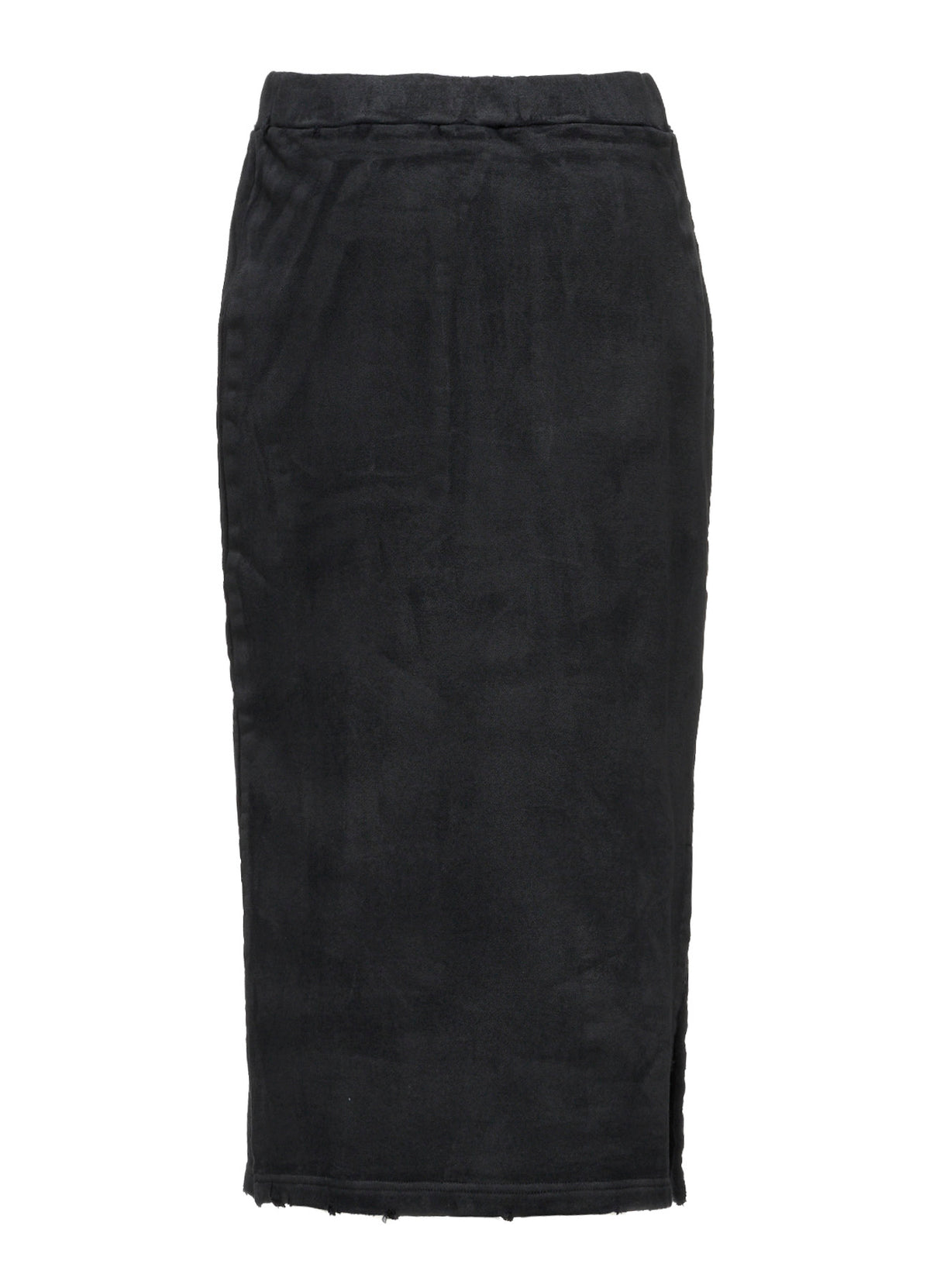 FRENCH TERRY DAMAGED SKIRT