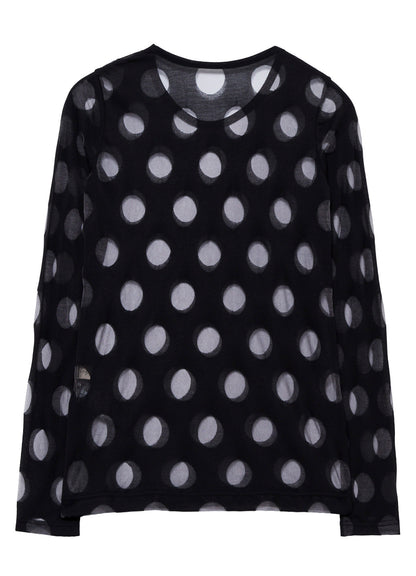 C/NY OPAL SINGLE JERSEY  ROUND NECK LONG SLV T