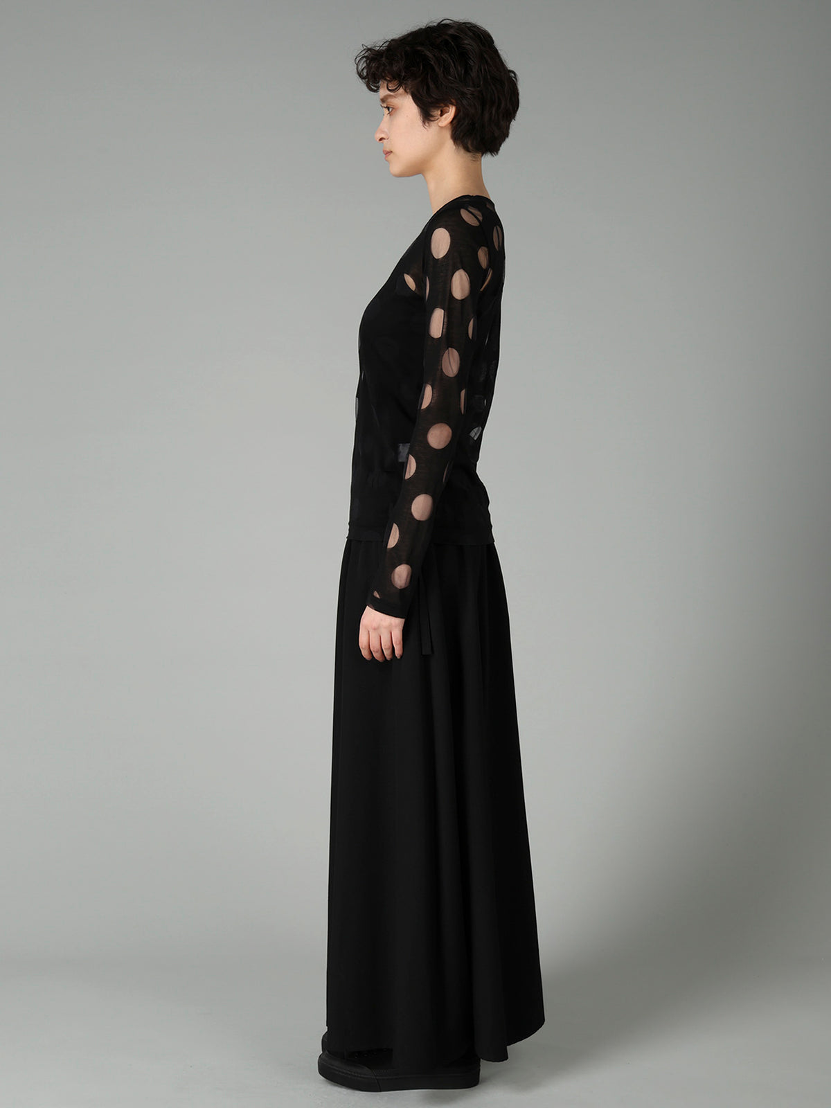 C/NY OPAL SINGLE JERSEY  ROUND NECK LONG SLV T