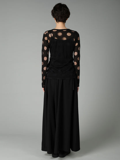 C/NY OPAL SINGLE JERSEY  ROUND NECK LONG SLV T