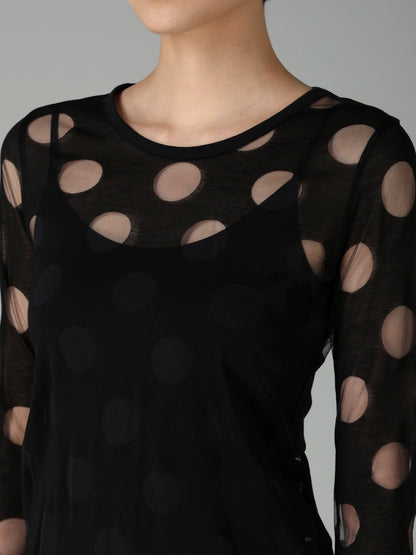 C/NY OPAL SINGLE JERSEY  ROUND NECK LONG SLV T