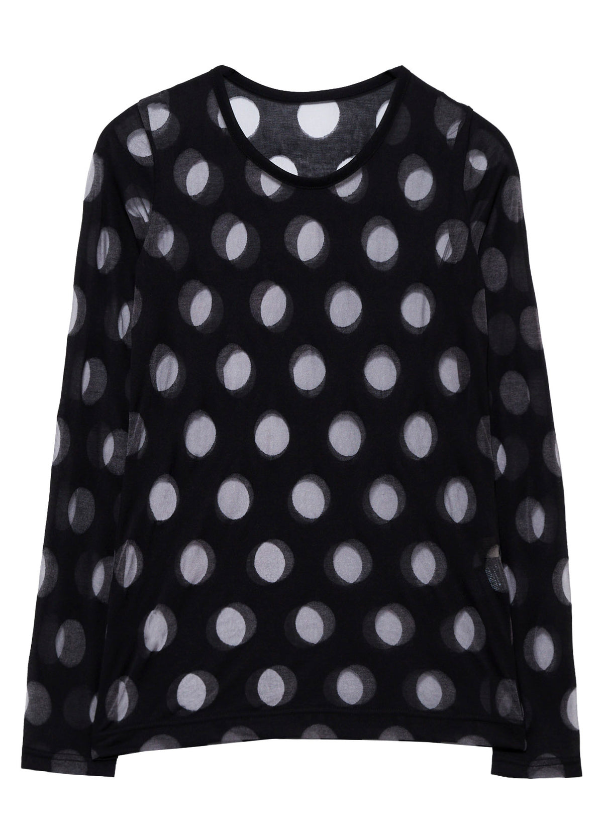C/NY OPAL SINGLE JERSEY  ROUND NECK LONG SLV T