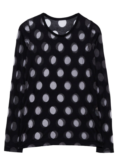 C/NY OPAL SINGLE JERSEY  ROUND NECK LONG SLV T