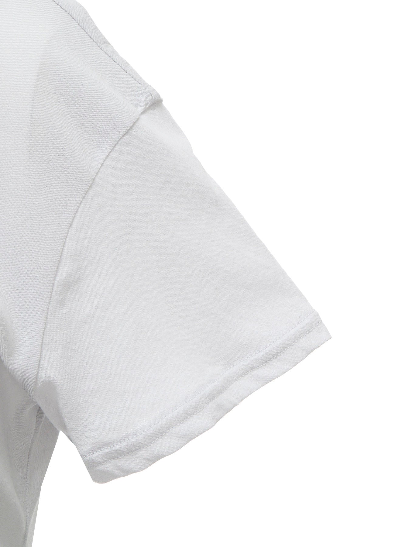 HIGH TWISTED SINGLE JERSEY DIGONAL BUTTON SHORT SLV T