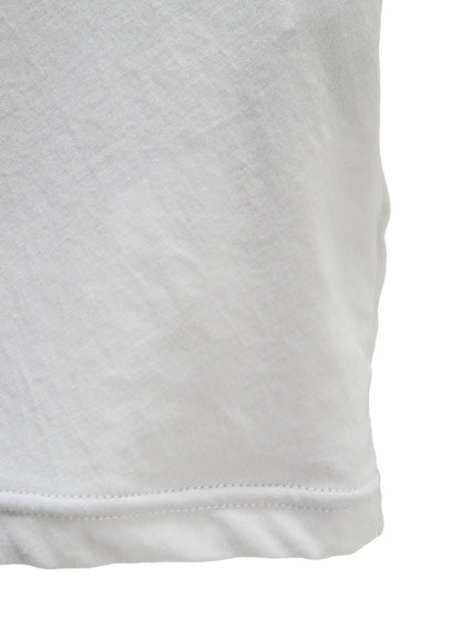 HIGH TWISTED SINGLE JERSEY DIGONAL BUTTON SHORT SLV T