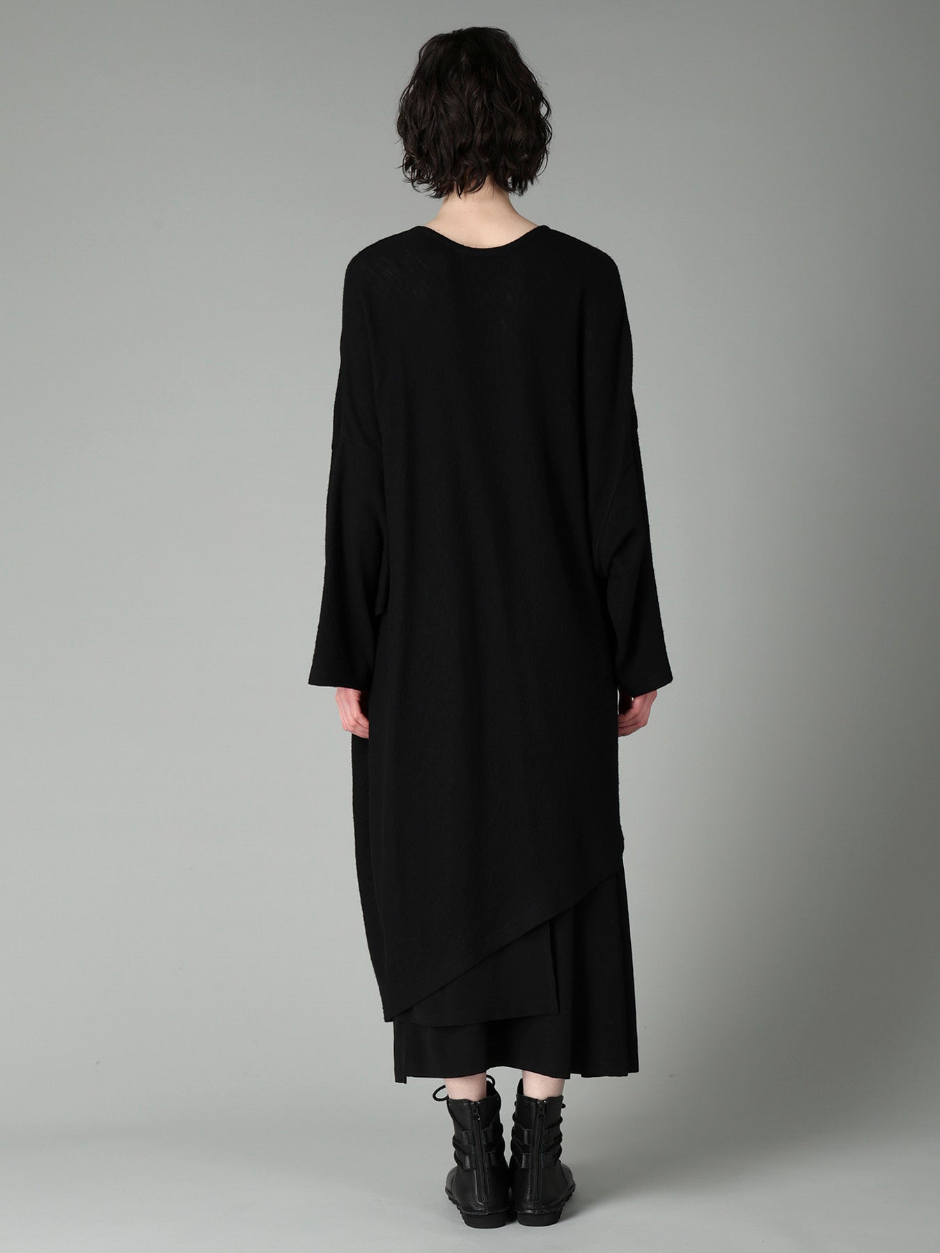 (S2/SI2) 様　 YOHJI YAMAMOTO AIRY SPUN LIGHT MILLED DRAPED DRESS – THE SHOP YOHJI YAMAMOTO